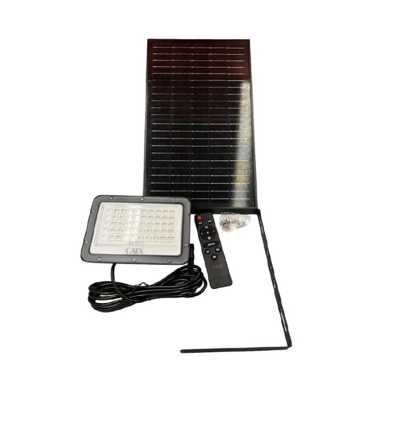 Cata 200W Platinum Güneş Enerjili Kumandalı Solar Projektör Aydınlatma