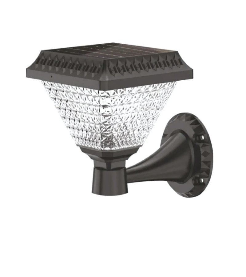 Cata 20W Kos Solar Şarjlı Led Duvar Bahçe Aydınlatma Aplik