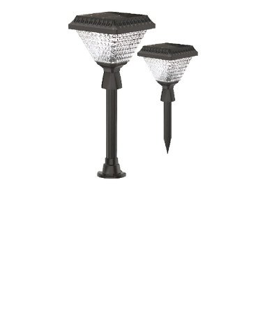 Cata Çim Direği Solar Şarjlı Kazıklı Led Bahçe Aydınlatma Armatürü 30 Watt 