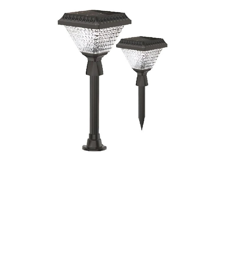 Cata Çim Direği Solar Şarjlı Kazıklı Led Bahçe Aydınlatma Armatürü 30 Watt