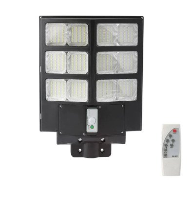 Cata 600W Güneş Enerjili Kumandalı Solar Sokak Aydınlatma Armatürü