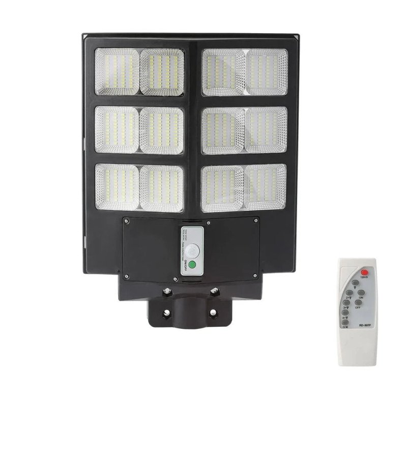 Cata 600W Güneş Enerjili Kumandalı Solar Sokak Aydınlatma Armatürü