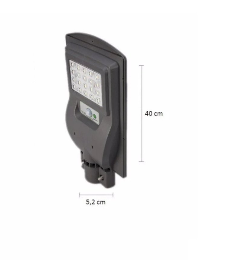 Cata 60W Güneş Enerjili Solar Sokak Aydınlatma Armatürü