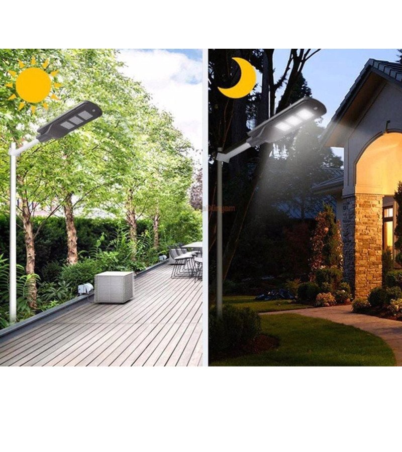 Cata 120W Güneş Enerjili Solar Sokak Aydınlatma Armatürü