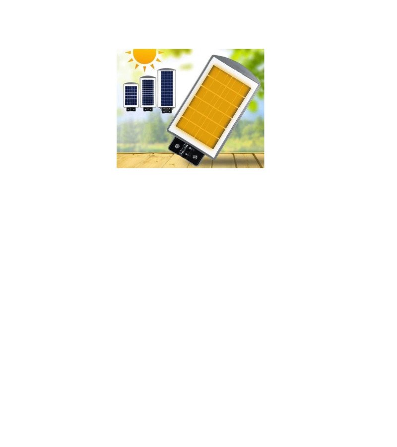 Cata 900W Güneş Enerjili Kumandalı Solar Sokak Aydınlatma Armatürü 