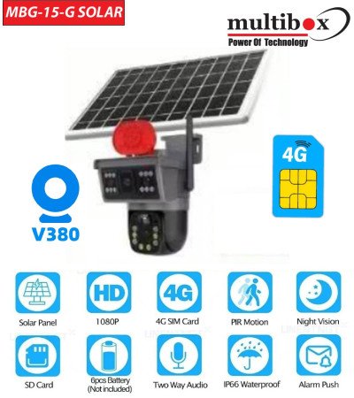 MULTİBOX HGMBG-15-G SOLAR ( SİM KARTLI GÜNEŞ PANELLİ )
