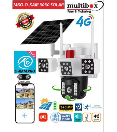 MULTİBOX HGMBG-33-AI WİFİ SOLAR ( WİFİ İLE ÇALIŞAN GÜNEŞ PANELLİ )
