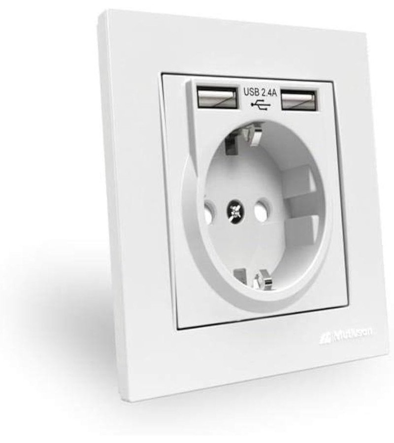 Mutlusan USB li Anahtar Priz