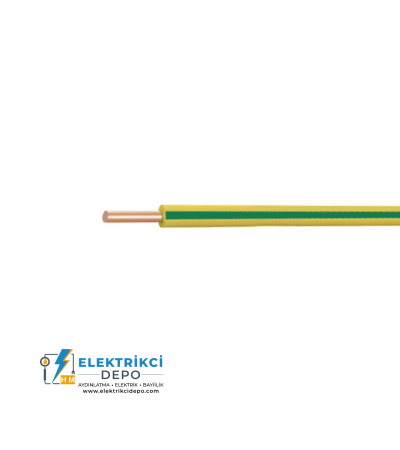 1,5'Luk Nya Kablo Sarı-Yeşil