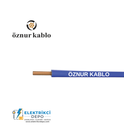 1,5'Luk Nya Kablo Mavi